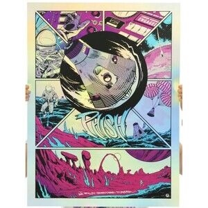 Phish St Louis Foil Edition Variant Poster Print Johnny Dombrowski LE 50 IN HAND